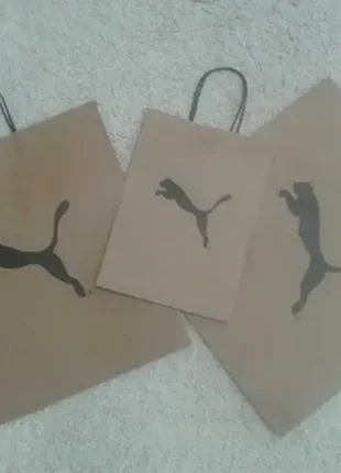 Брендові пакети puma 4шт.