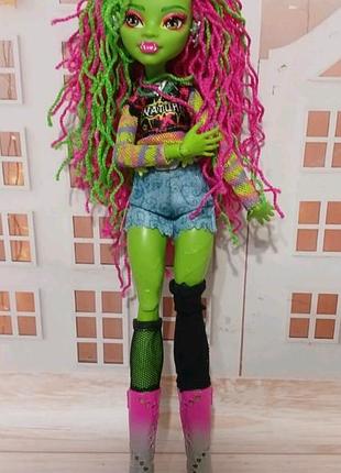 Шарнирная кукла венера макфлайтрап (venus mcflytrap) из серии monster high (монстро-классика, 3 поколение / g3) от компании