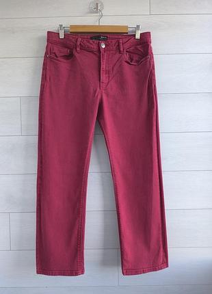 Джинсы прямые красные stradivarius eur 42 р. 981 14 р. straight