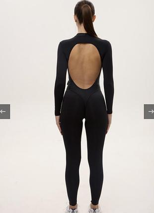 Комбінезон fitrun jumpsuit nice long "black relief"