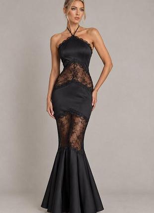 Распродажа платье prettylittlething с кружевными вставками