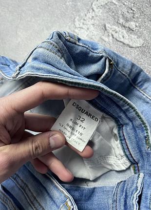 Vintage винтажные джинсы dsquared2 дискваред distressed дистрессед big logo size 32 размер 32 10