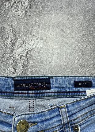 Vintage винтажные джинсы dsquared2 дискваред distressed дистрессед big logo size 32 размер 32 9