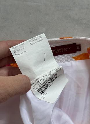 Burberry nova check юбка спідниця у квітку 4