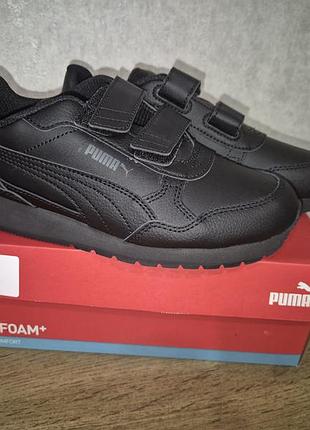 Кросівки дитячі puma чорні 22 см
st runner v4 leather
little kids' easy on sneakers