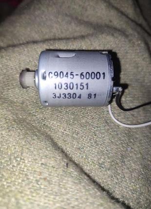 Моторчик 2 - 6w c9045-60001 из узла принтера hp, diy