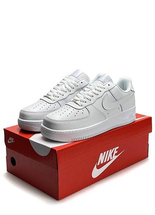 Мужские кроссовки nike air force 1 '07 white
