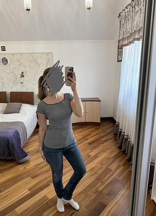Кофта жіноча в смужку one size 2