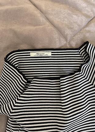 Кофта жіноча в смужку one size 3