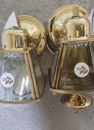 Настінні вуличні світильники / бра quorum international (solid brass / латунь)