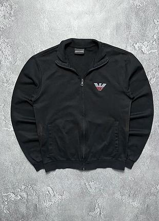 Vintage винтажная олимпийка emporio armani эмпорио армани big logo size m размер м