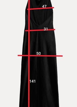 Роскошное черное платье максы zara zw collection - размер s