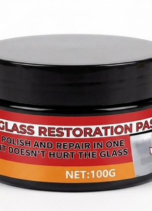 Паста для полировки и восстановления стекол glass restoration paste 100 мл