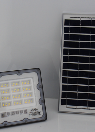 Вуличний ліхтар на стовп на сонячній панелі 200 w jx 007/8955 (10)