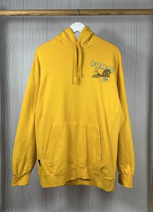 Puma downtown graphic худі з ефектним дизайном розмір м