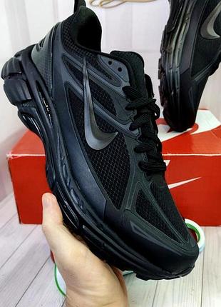 Кроссовки nike halo mix (41-46), термо -21°water proof, чёрные