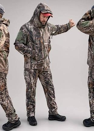 Утепленный костюм softshell «зеленый лес»