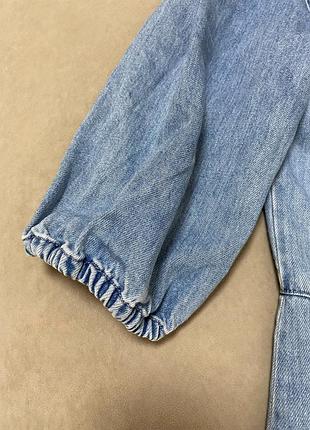 Джинсова сукня h&m на кнопках 3
