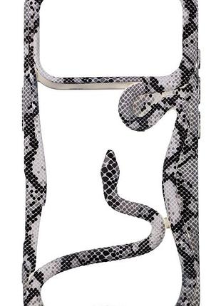 Чохол - рамка soft snake для apple iphone 18 pro з дизайном змія
