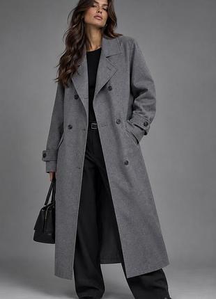 Унісекс oversize пальто/тренч
