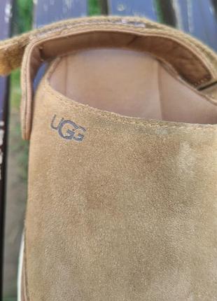 Замшевые сабо ugg 38 р 10