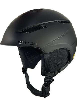 Шлем горнолыжный demon swayze helt ds6800 mips black