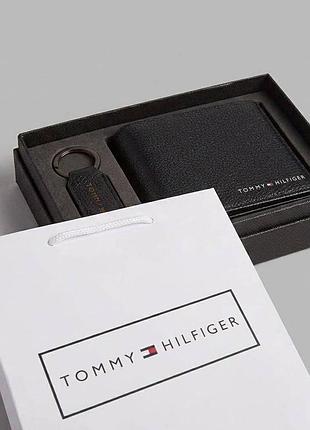 Кошелек tommy hilfiger мужской цвет черный, кошелек томми хелфигер, tommy hilfiger, портмоне tommy, черный кошелек