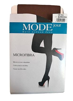 Колготы mode микрофибра 100 ден 3 размер мокко