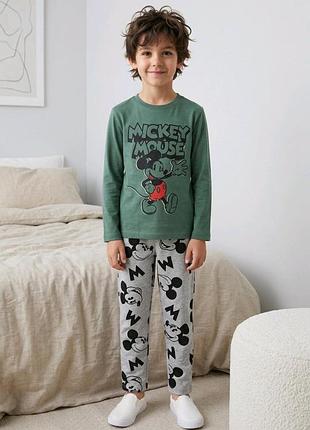Дитяча піжама для хлопчика міккі маус disney 122-128 см (6-8 років)