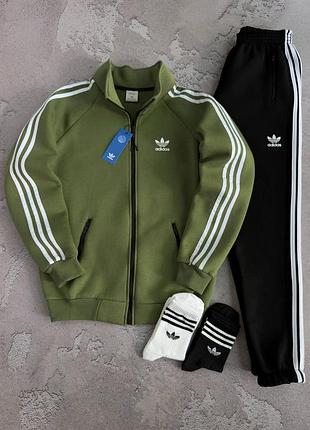 Спортивный костюм теплый на флисе адидас, adidas