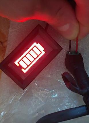 Индикатор емкости контроль заряда аккумулятора 3v - 42v любые батареи новый