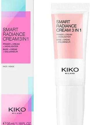 База под макияж kiko milano new hydra pro glow spf 10, 50ml