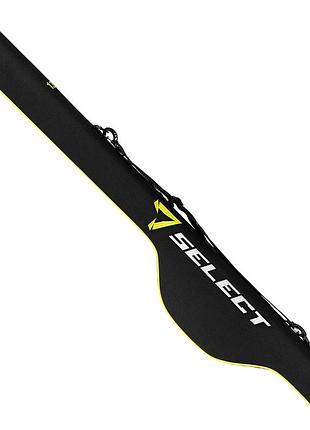 Чохол для вудлищ select semi hard rod & reel case 115cm ц:black