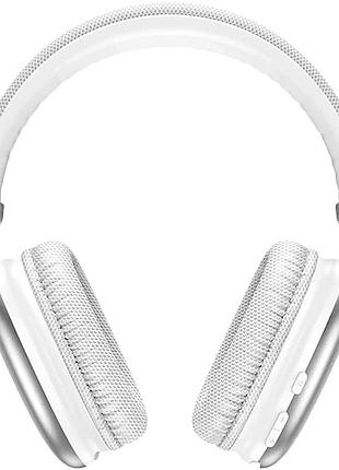 Беспроводные накладные наушники hoco w35 wireless headphones silver