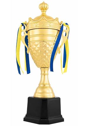 Кубок спортивный наградной sport tradevertex h139c высота 32см золотой