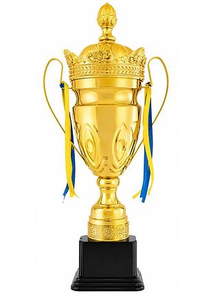 Кубок спортивный наградной sport tradeimperial 2408a высота 61см золотой