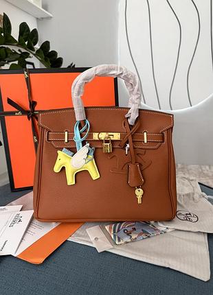 Hermes birkin brown gold 30 (без коробки)