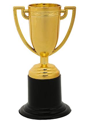 Кубок спортивный наградной sport tradeworld tf019 высота 10см золотой
