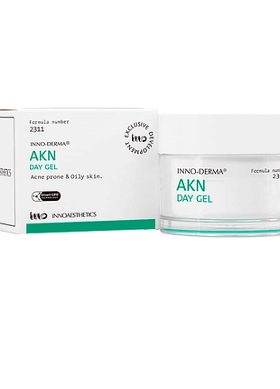 Денний гель для проблемної шкіри innoaesthetics akn day gel