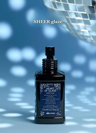 Davines heart of glass sheer glaze