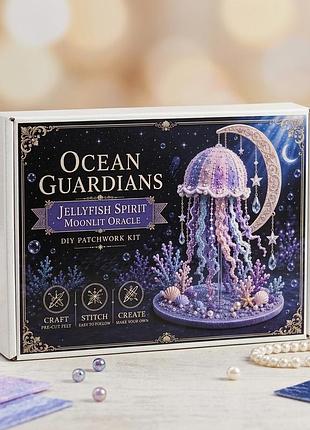 Набор для рукоделия и diy-моделирования из фетра «ocean guardians: jellyfish spirit» (для опытных мастеров / hotворк)