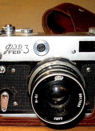 "фэд-3" малоформатный дальномерный фотоаппарат