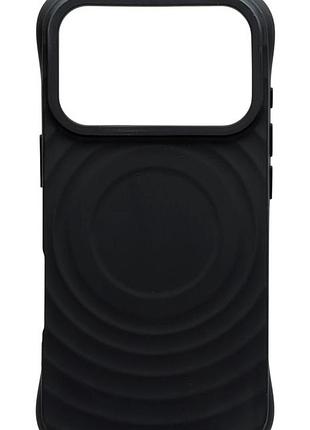 Чохол wave case для apple iphone 18 pro бампер силіконовий колір чорний