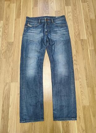 Широкі джинси diesel washed denim