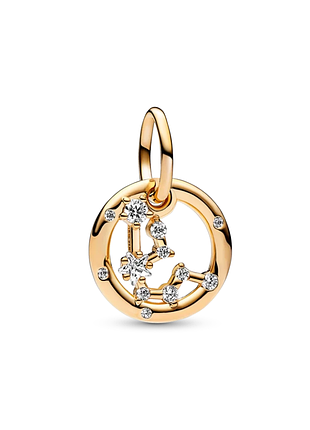 Серебряная бусина no brand знак зододиака "водолий"