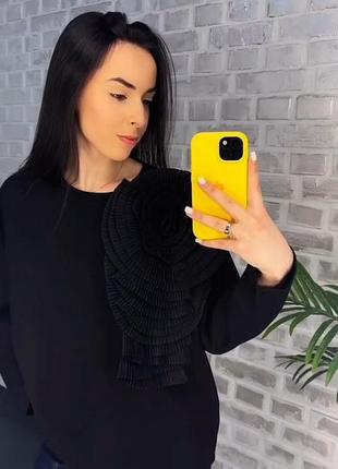 Кофточка нарядная с бантом 42-50