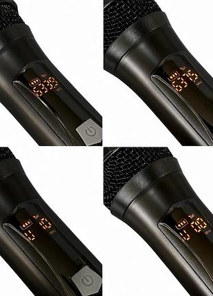 Професійні 2 мікрофони nectronix wm-2 uhf 3