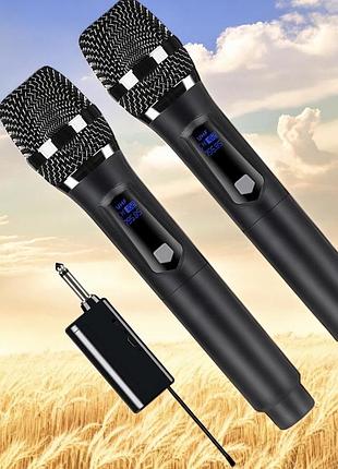 Професійні 2 мікрофони nectronix wm-2 uhf