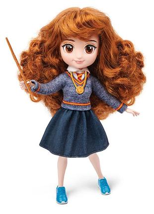Wizarding world: колекційна лялька герміона делюкс (20 см) с аксесуарами