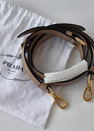 Prada шкіряний плечовий ремінь для сумки